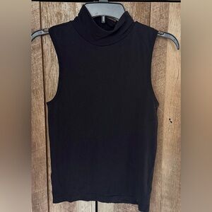 French Laundry Black Sleeveless Top